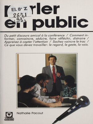 cover image of Parler en public